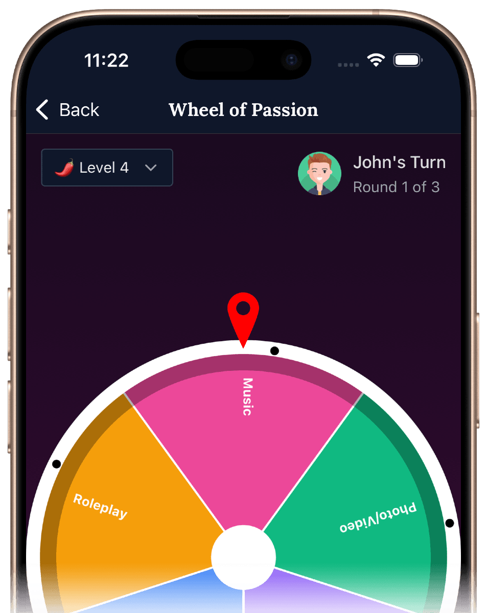 Spin the Wheel of Passion